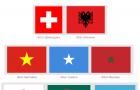 Самые необычные флаги государств мира